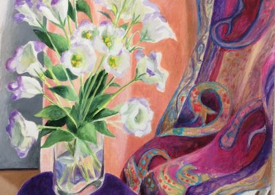 Fleurs dans l&rsquo;atelier